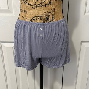 Fleur’t Light Blue Pajama Shorts.